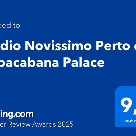 Studio Novissimo Perto Do Copacabana Palace Ρίο ντε Τζανέιρο Εξωτερικό φωτογραφία